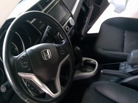 2017 HONDA FIT, BLUE, EX-L MODEL, 1.5L, AT,  A25199